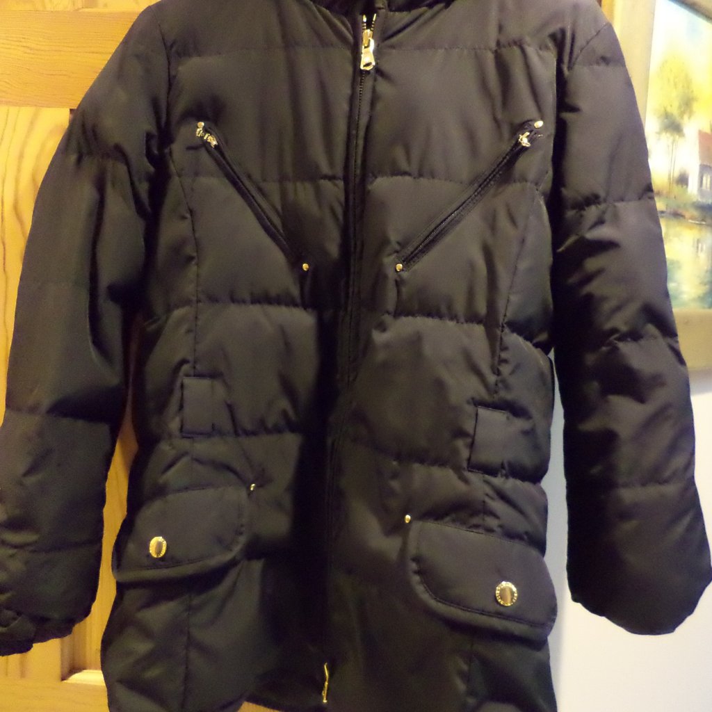 Women's Lauren By Ralph Lauren Ski Winter Jacket-Zip Front + Hood - Medium